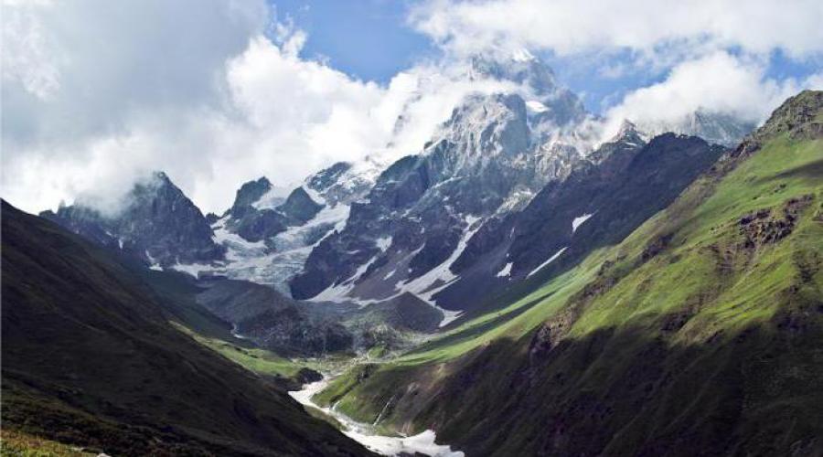 В какой части света находятся кавказские горы. Горы Кавказа – самые высокие в Европе: описание, фото, видео, Кавказские горы на карте. Самые высокие горы Кавказа