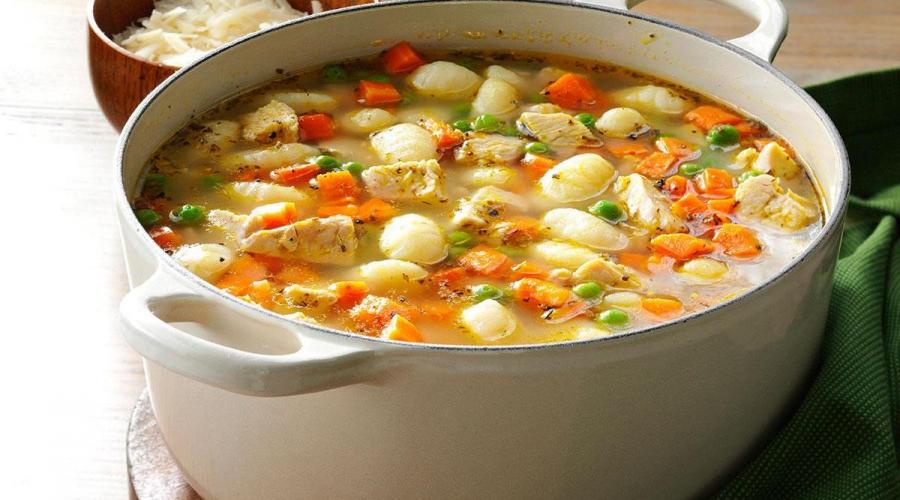 Cucinare come fare la zuppa con gnocchi.  Gnocchi di zuppa (ricetta passo passo con foto).  Gnocchi di patate in stile bielorusso