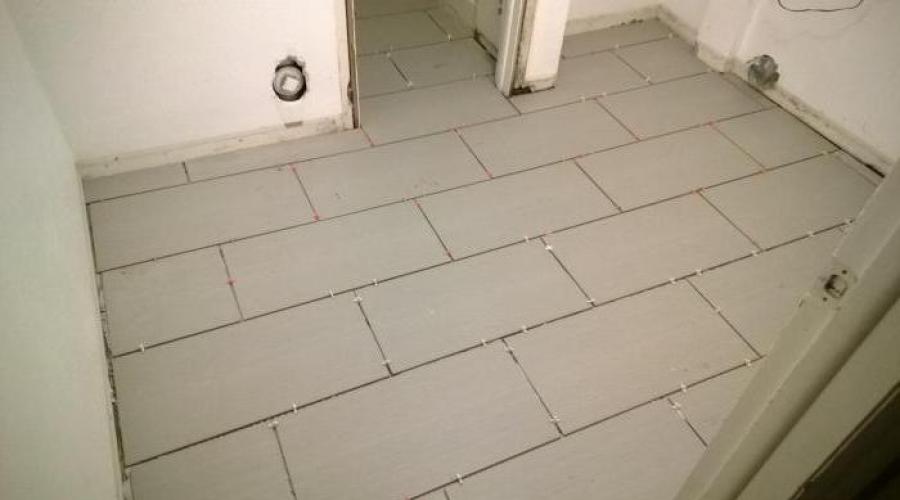 How much time the tile rises on the floor. How to determine how much the floor tile dries. Basic rules for working with adhesive compositions for the tile