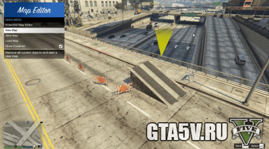 Limitazioni nell'editor di mappe gta 5. Salvataggio e caricamento delle mappe