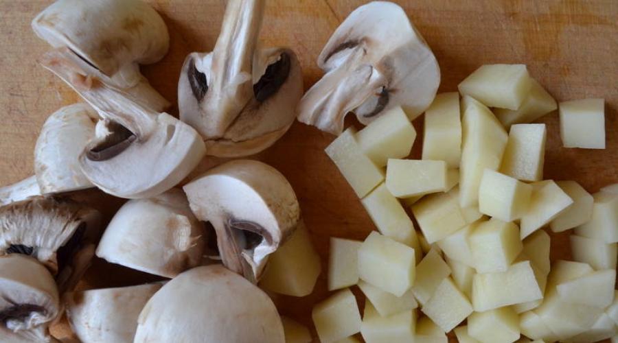 Recept reziste za rezoluci sa gljivama. Rezanci od gljiva sa piletinom i povrćem. Kako kuhati juhu od gljiva sa vermicelli