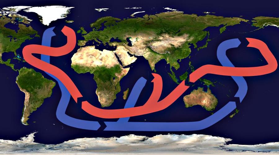As the Atlantic Ocean appeared. Atlantic Ocean: flows in the water area and their influence on the climate. Maximum and average ocean depth