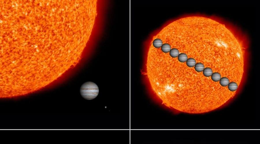 Солнечный насколько. Юпитер и солнце сравнение. Солнце и земля сравнение размеров. Юпитер и солнце сравнение размеров. Юпитер по сравнению с солнцем.