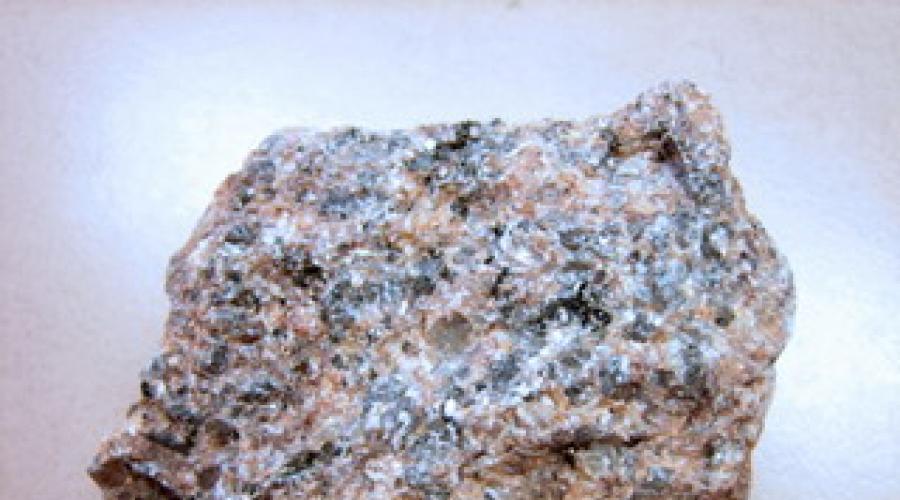 Pronađite o mineralnom granitu za više informacija. Granit - Nekretnine. Svojstva i primjena granita