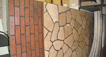 Facade panels under the brick